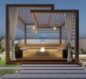 مظلات وبرجولات للفلل والاستراحات