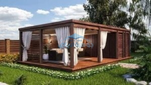 تركيب مظلات سيارات وبرجولات حدائق