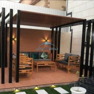 تركيب مظلات سيارات وبرجولات حدائق