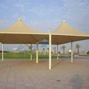 تصميم مظلات وسواتر ساحات المدارس بالرياض