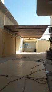 مظلات وسواتر خارجية في الرياض