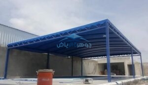 مظلات مسابح قماش