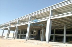 مخطط تصميم هناجر حديد