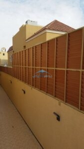 سواتر خشبية للحدائق