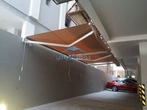 تركيب مظلات سيارات متحركة ومظلات قماش