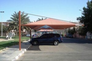 مظلات سيارات قماش