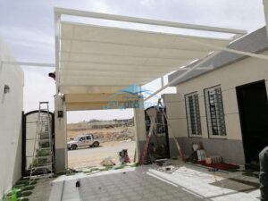 تركيب مظلات سيارات متحركة ومظلات قماش