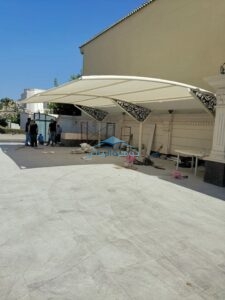 مظلات سيارات منزلية بالرياض