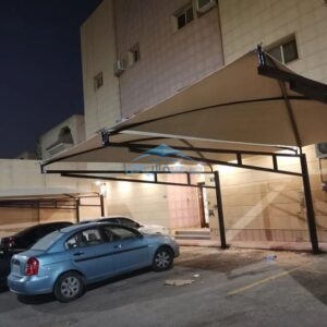 مظلات مواقف سيارات كابولي الرياض