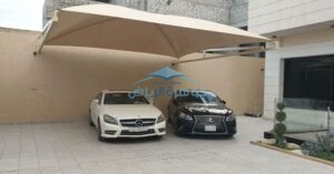 مظلات مواقف سيارات