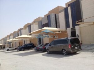 مظلات مواقف سيارات مخروطي