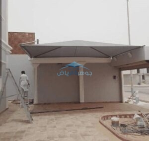 مظلات وسواتر قماش وحديد بالرياض