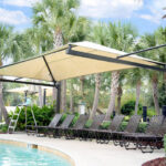 cantilever pool shade