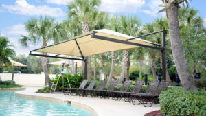 cantilever pool shade
