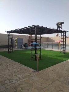 تركيب برجولات حدائق الرياض
