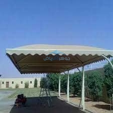 فني تركيب مظلات وسواتر الرياض