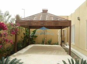 تصميم مظلات حدائق