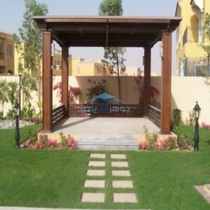 مظلات خشبية للحدائق الرياض