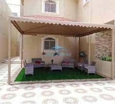 تفصيل مظلات وسواتر الرياض