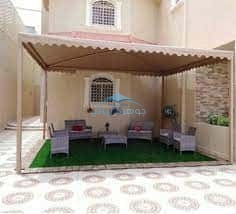 ألوان مظلات القماش