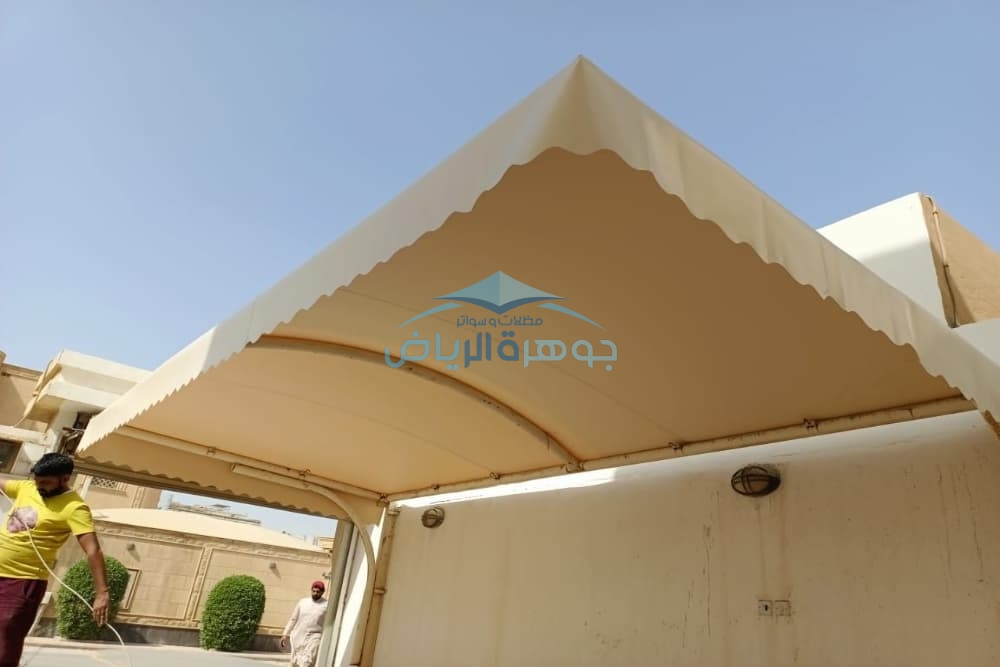 تركيب مظلات قماش في الرياض