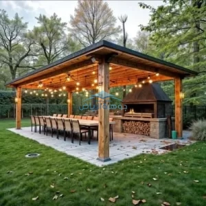 برجولات قماش