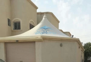 مظلات هرمية حديثة بالرياض