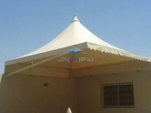 تركيب مظلات هرمية بالرياض
