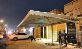 مظلات سيارات قماش بالرياض