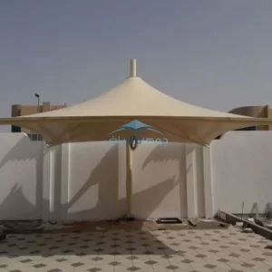 تركيب مظلات هرمية بالرياض