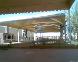 مظلات ساحات مدارس بالرياض