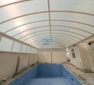 مظلات تغطية مسابح