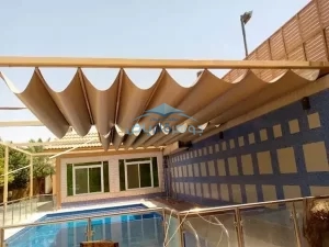 مظلات مسابح بالرياض