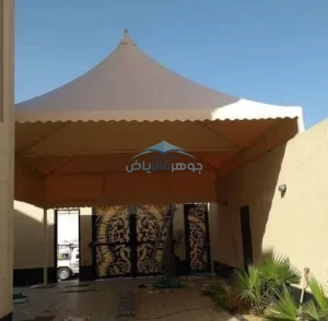 تركيب مظلات هرمية بالرياض