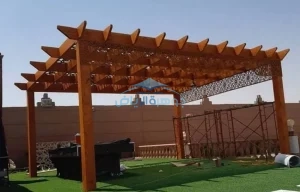 تصميم مظلات حدائق مودرن