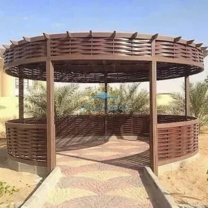 مظلات حدائق خشبية بالرياض