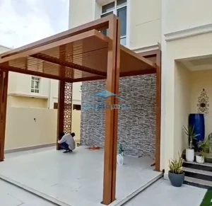 أفضل مظلات حدائق خشبية بالرياض