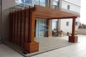 مظلات حدائق خشبية بالرياض