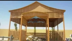 مواصفات مظلات حدائق خشبية بالرياض