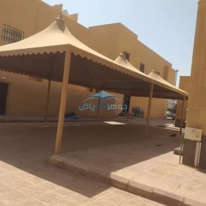تركيب مظلات هرمية في الرياض