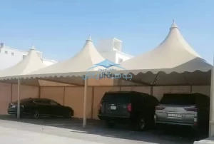 تركيب مظلات هرمية في الرياض