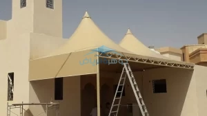اسعار المظلات الهرمية في الرياض