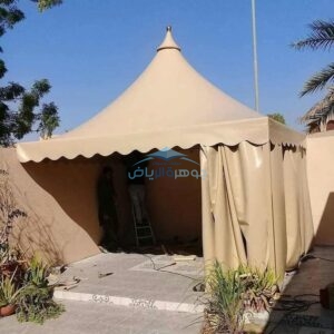 مظلات مداخل فلل ومنازل حي نمار والعوالي ونجم الدين