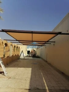 تركيب مظلات سيارات حي النرجس