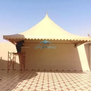 مظلات وسواتر النخيل بالرياض