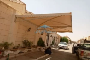 مظلات وسواتر حي الرمال