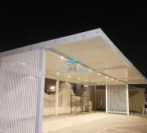 تصميم مظلات وسواتر راقية