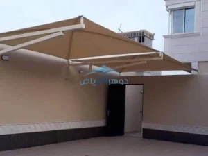 تركيب مظلات سيارات حي المعذر
