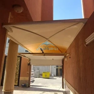 مظلات حدائق بحي الملقا
