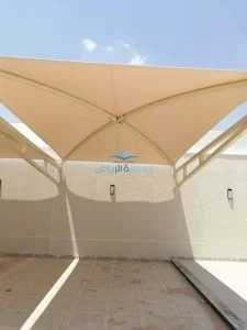 مظلات فلل حي الملقا